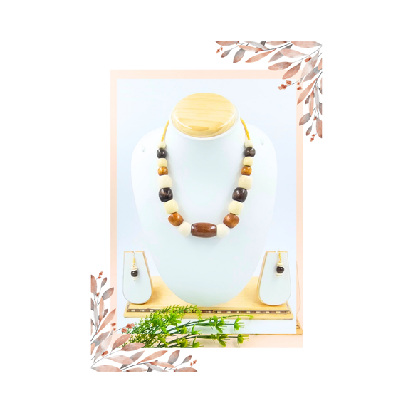 Wooden Beads Necklace