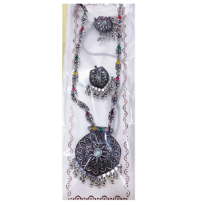 Oxidized Necklace Set
