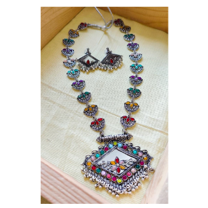 Oxidized Necklace Set