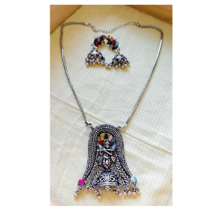 Oxidized Necklace Set