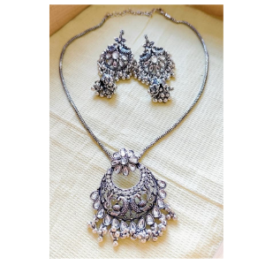Oxidized Necklace Set