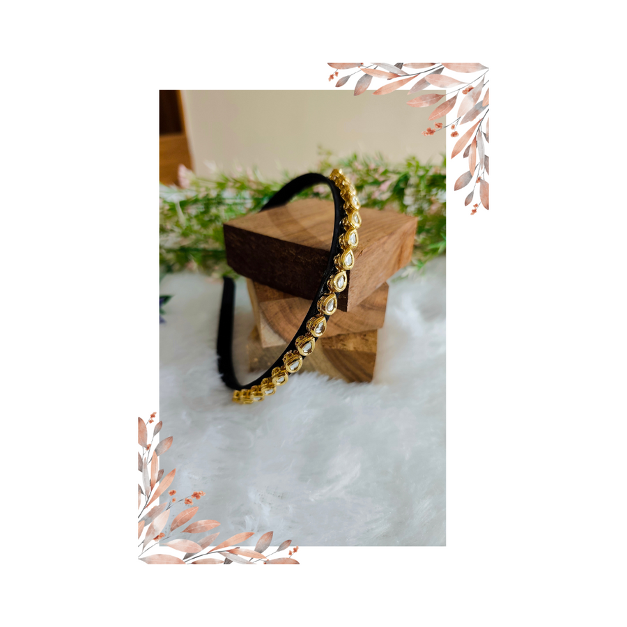 Kundan Hair Band