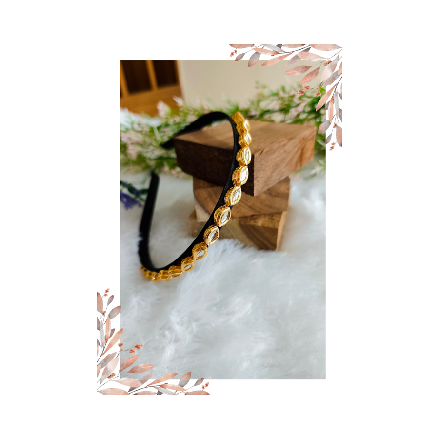 Kundan Hair Band