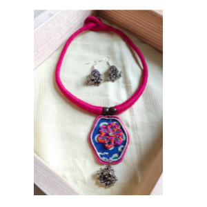 Navratri Hasali Necklace