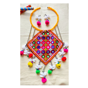 Navratri Hasali Necklace