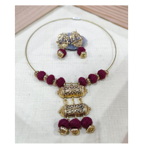 Navratri Hasali Necklace