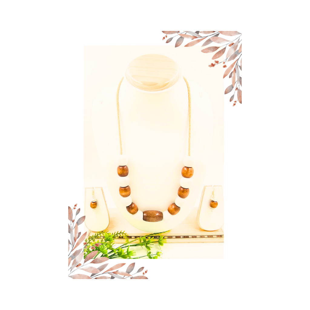 Wooden Beads Necklace