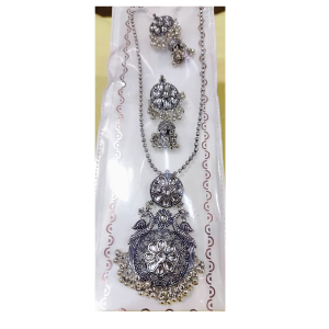 Oxidized Necklace Set