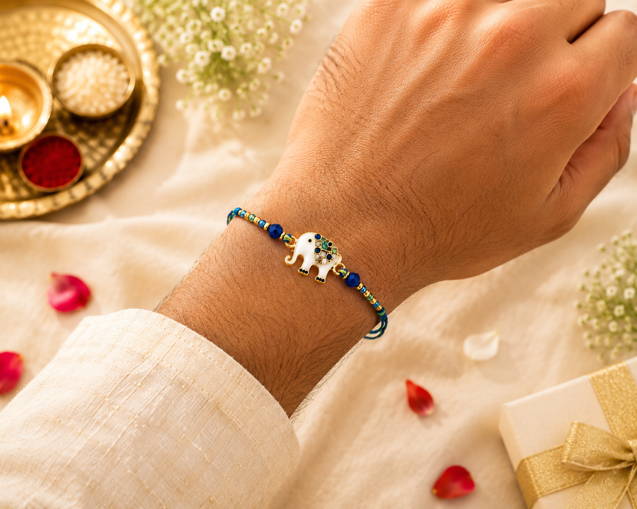 Royal Elephant Designer Rakhi